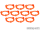 Squad Marker - 32mm Neon Orange (10)