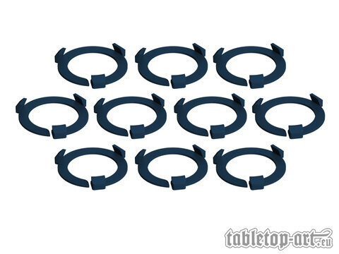 Squad Marker - 32mm Ocean Glitter (10)