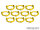 Squad Marker - 32mm Yellow (10)
