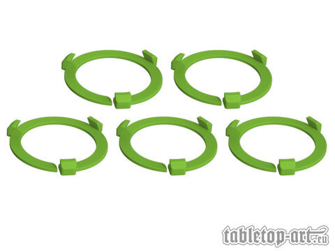 Squad Marker - 40mm Light Green (5)