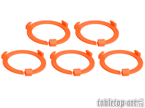 Squad Marker - 40mm Neon Orange (5)