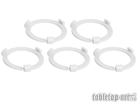 Squad Marker - 40mm White (5)