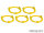 Squad Marker - 40mm Yellow (5)