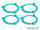 Squad Marker - 50mm Turquoise (4)