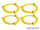 Squad Marker - 50mm Yellow (4)