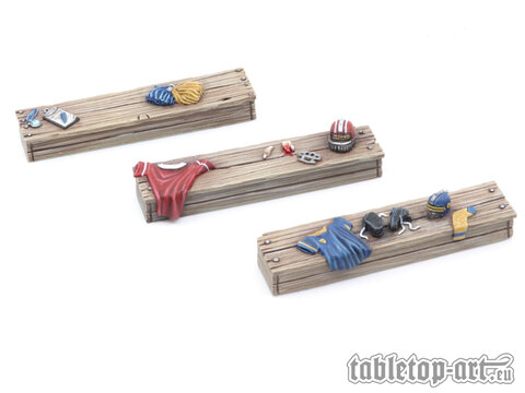 Stadium Benches - Coach & Staff (3)