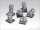 Stonefloor Bases - 20x20mm pillars (5)
