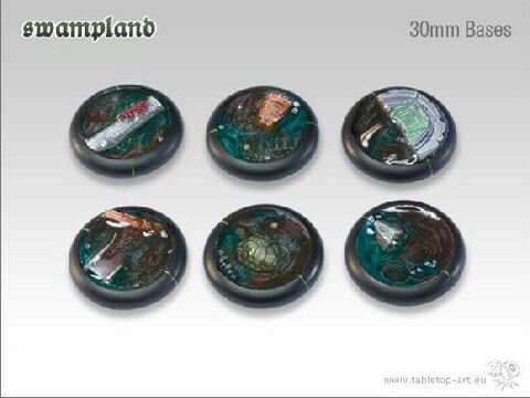 Swampland Bases - 30mm Round Lip (5)