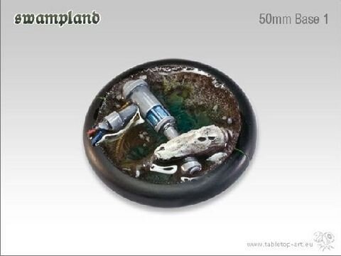 Swampland Bases - 50mm Round Lip 1
