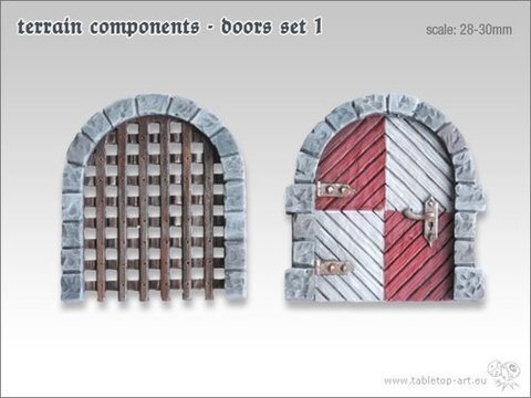 Terrain Components - Doors Set 1 (2)