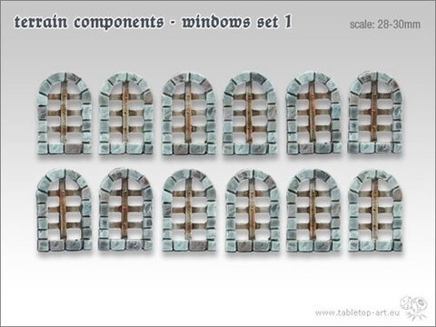 Terrain Components - Windows Set 1 (12)