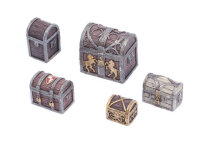 Travel Chests And Boxes - Set 1 (5)