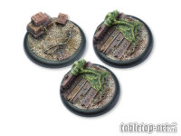 Trench Warfare Bases - 50mm Round Lip (3)