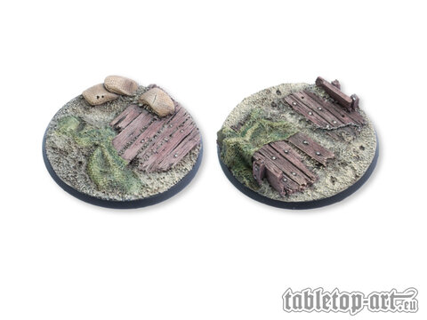 Trench Warfare Bases - 60mm (2)