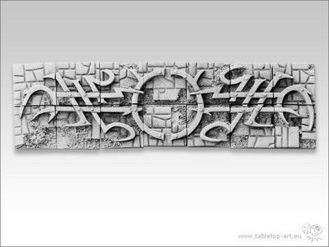 Tribal Stonefloor Bases - 20x20mm Diorama (14)