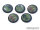 Undead Ground Bases - 40mm Round Lip (5)