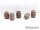 Wooden Barrels Set 2 - Medium Barrels (5)