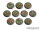 Woodland Bases - 30mm Round Lip (10)