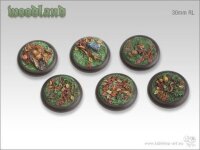 Woodland Bases - 30mm Round Lip (5)