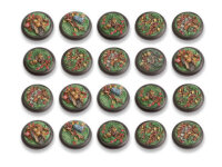 Woodland Bases - 30mm Round Lip DEAL (20)