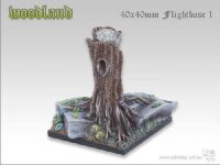 Woodland Bases - 40x40mm Flightbase 1