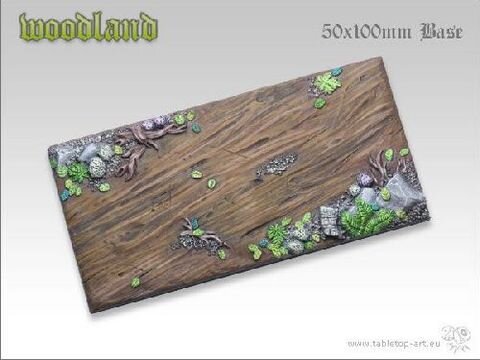 Woodland Bases - 50x100mm 1