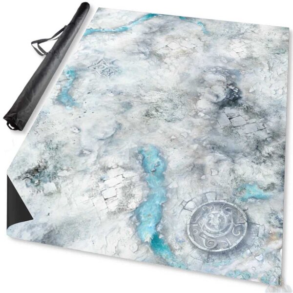 TerrainCrate: 6x4 Snowfield Battle Mat