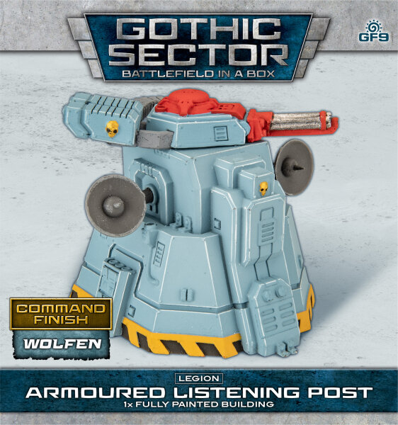 Battlefield in a Box - Gothic Sector - Legion Armoured Listening Post Alternate Paint Scheme (1)