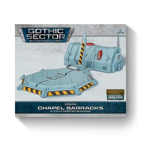 Battlefield in a Box - Gothic Sector - Legion Chapel Barracks Alternate Paint Scheme (1)