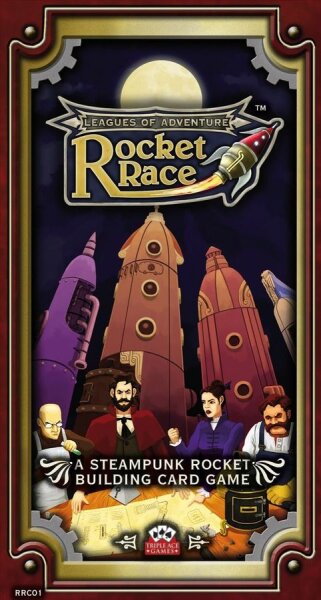 Leagues of Adventure: Rocket Race - A Steampunk Rocket Building Card Game (EN)