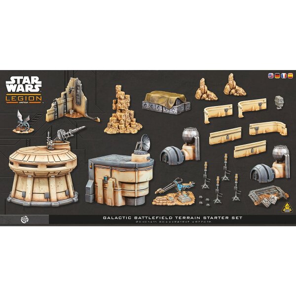 Star Wars Legion: Galactic Battlefield Terrain Starter Set (DE/EN)