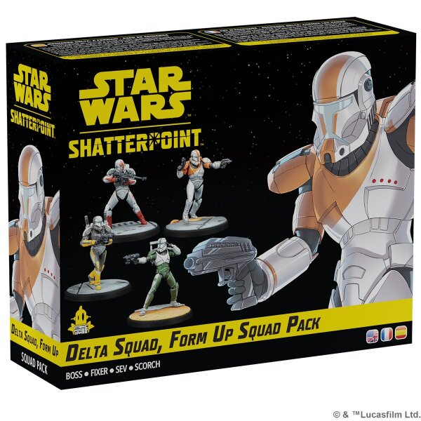Star Wars Shatterpoint: Delta Squad, Form Up  (EN)