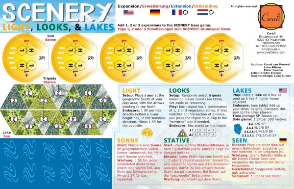 Scenery: Light Looks & Lakes (DE/EN)