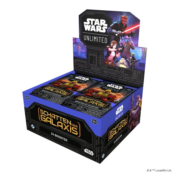 Star Wars Unlimited - Schatten der Galaxis (Booster-Display) (DE)