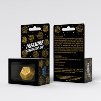 Treasure Generator: Die Yellow & Black