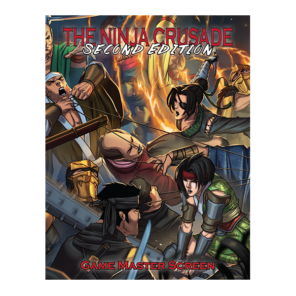 The Ninja Crusade 2nd Edition GM Screen (EN)