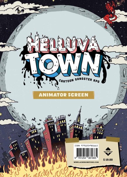 Helluva Town Cartoon Gangster RPG: Animator Screen (EN)