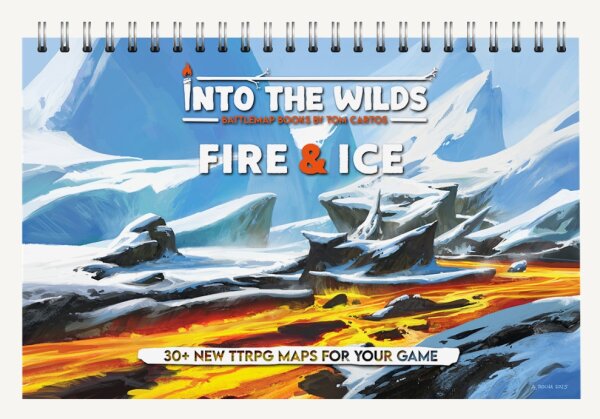 Into the Wilds - Battlemap Books: Fire & Ice (EN)