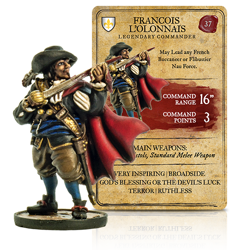 Blood & Plunder: Legendary Figures Francois lOlonnais