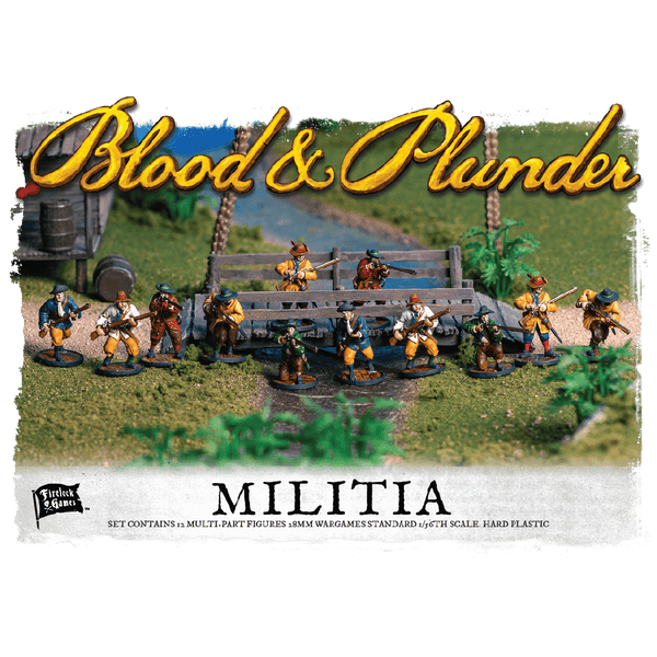 Blood & Plunder: Plastic Militia Unit Box