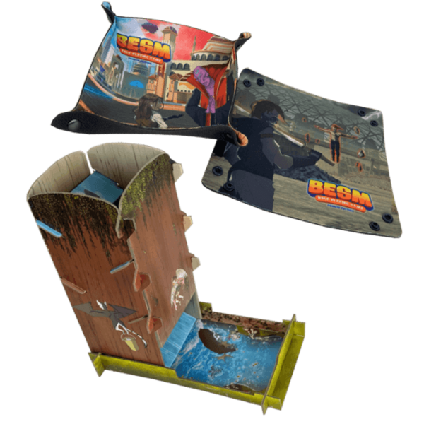 Big Eyes. Small Mouth RPG: 4th Edition Dice Tower and Trays