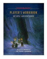 Dungeons & Dragons RPG: Players Workbook of Epic...