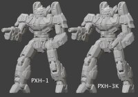 BattleTech Miniatures Phoenix Hawk PXH-1/3K