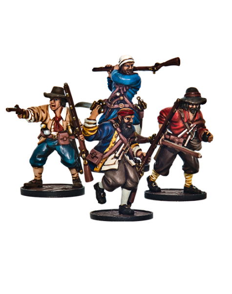 Blood & Plunder: English Forlorn Hope Unit (Buccaneer Storming Party)