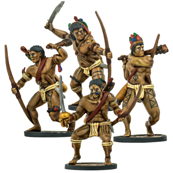 Blood & Plunder: Native American Warrior Archers Unit