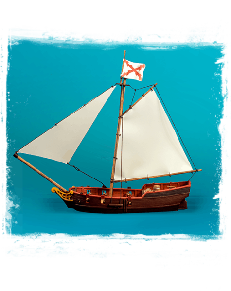 Blood & Plunder: Sloop Ship (Resin)