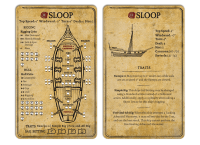 Blood & Plunder: Sloop Ship (Resin)