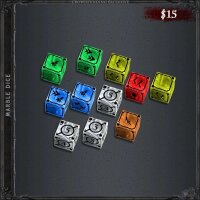 Ancient Blood: Marble Dice