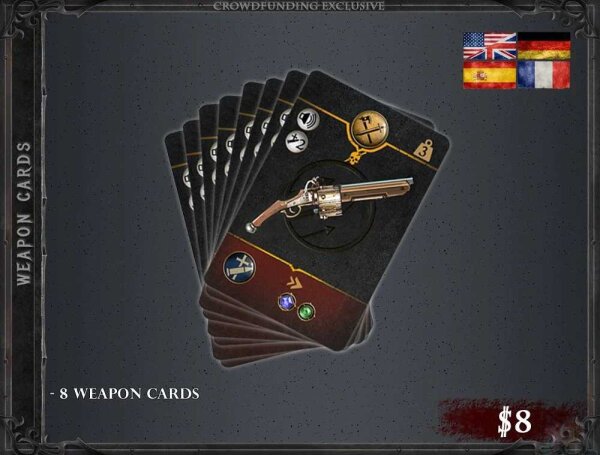 Ancient Blood: Weapon Cards (EN)