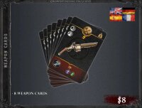 Ancient Blood: Weapon Cards (EN)
